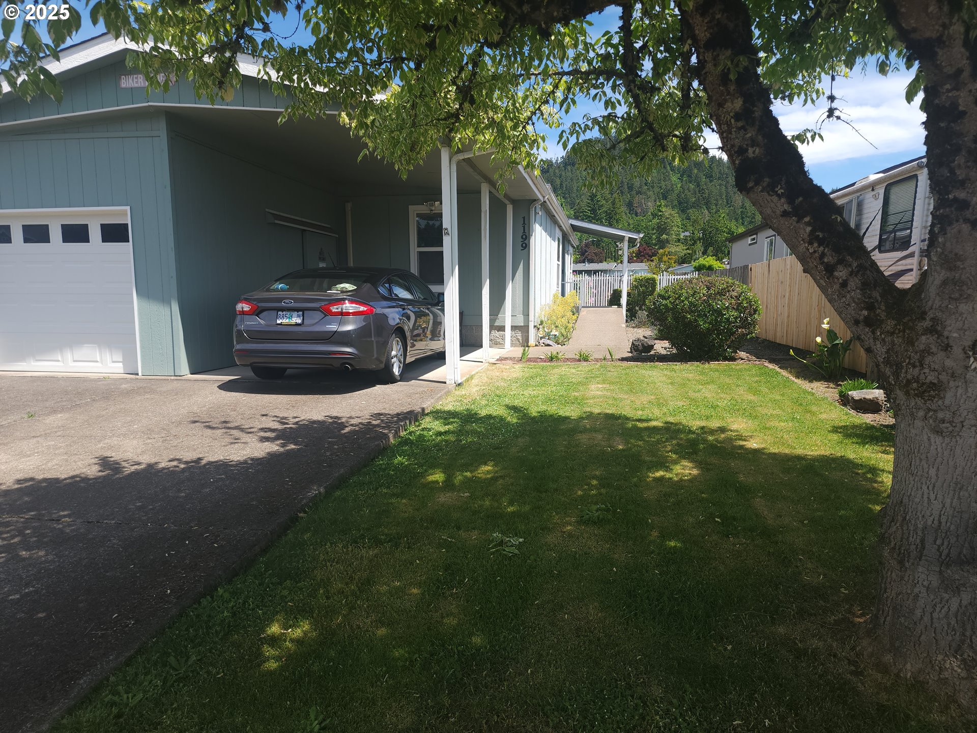 1199 South 58th Street Springfield, OR 97478 - Photo 3 of 30 a view of a house with backyard