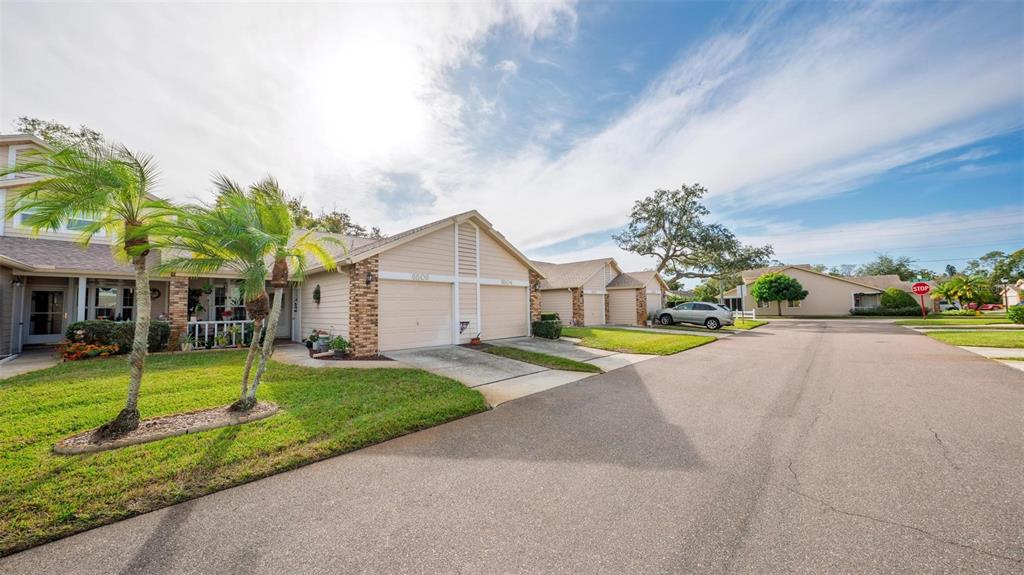6506 Thicket Trail New Port Richey, FL 34653 - Photo 2 of 71 a front view of house with yard and green space
