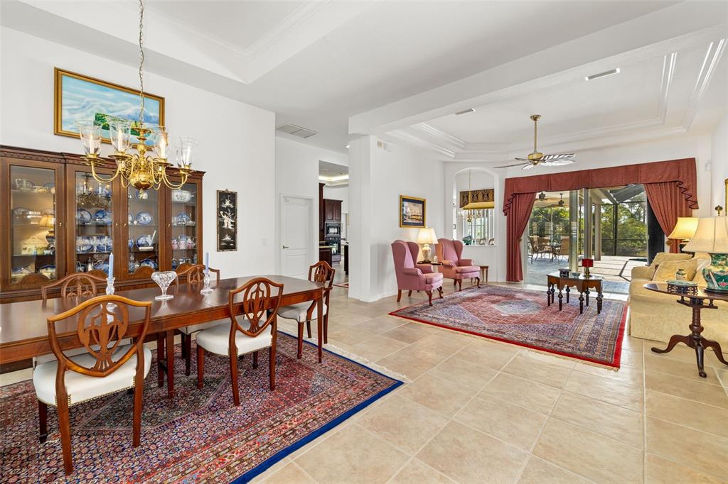 1016 Scherer Way Osprey, FL 34229 - Photo 17 of 76 a view of a livingroom and dining room