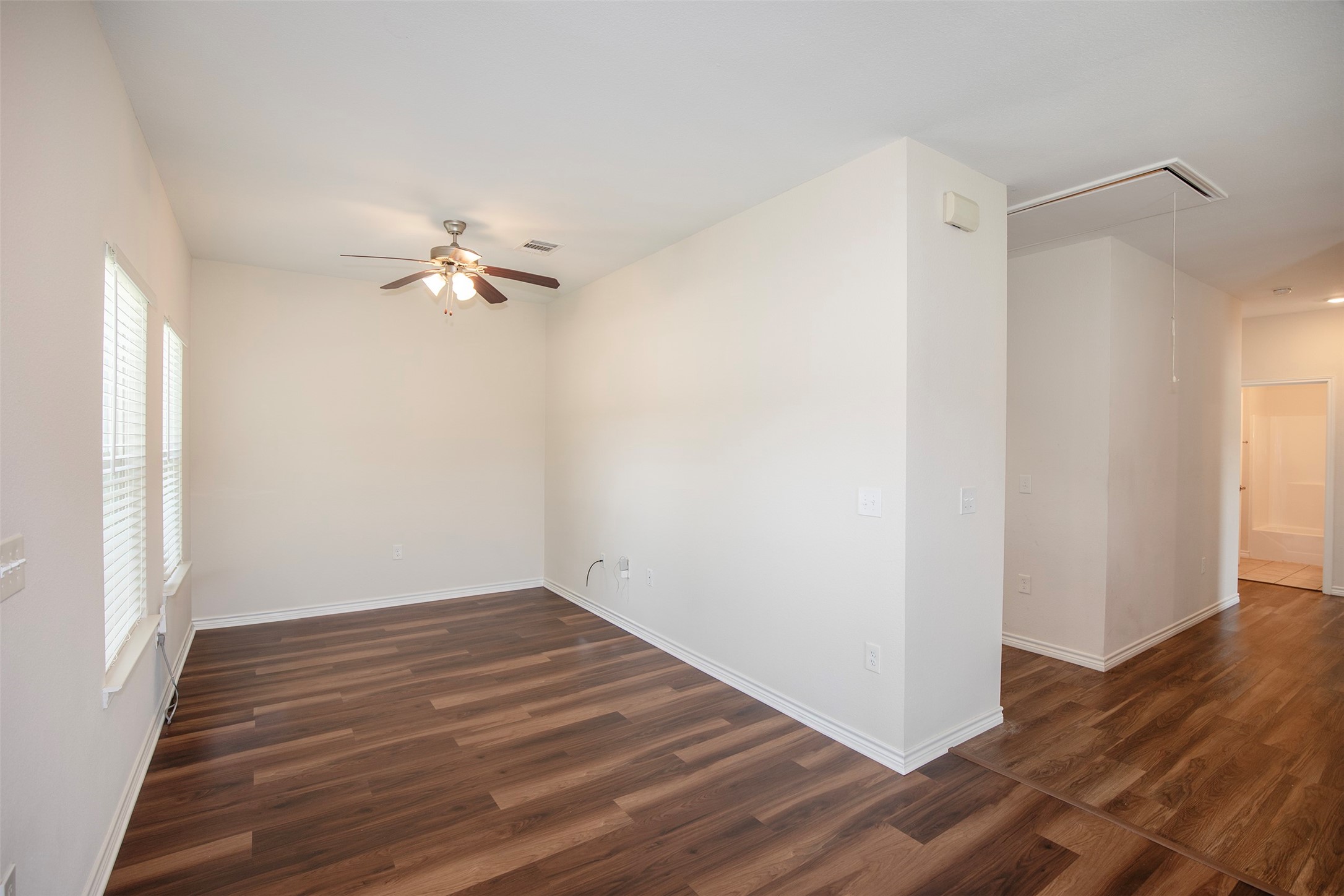 1125 Lake Road La Marque, TX 77568 - Photo 25 of 26 Fantastic open floor plan with gorgeous flooring.