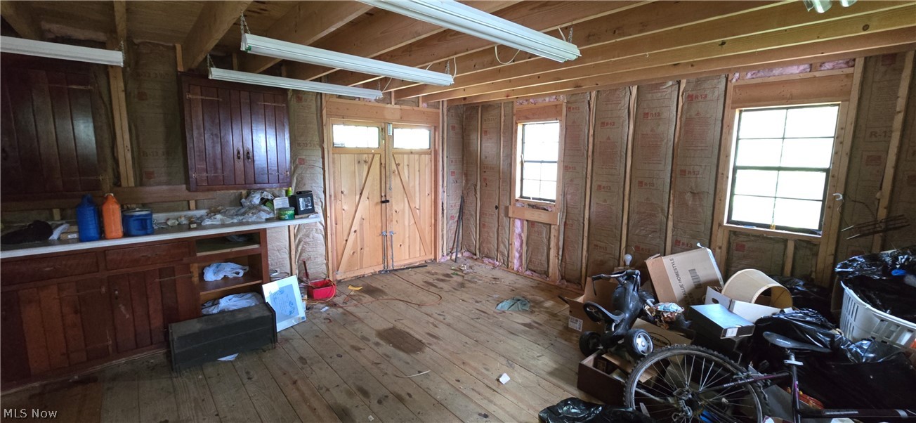1706 Hampton Road Akron, OH 44305 - Photo 22 of 28 Inside barn with extra storage