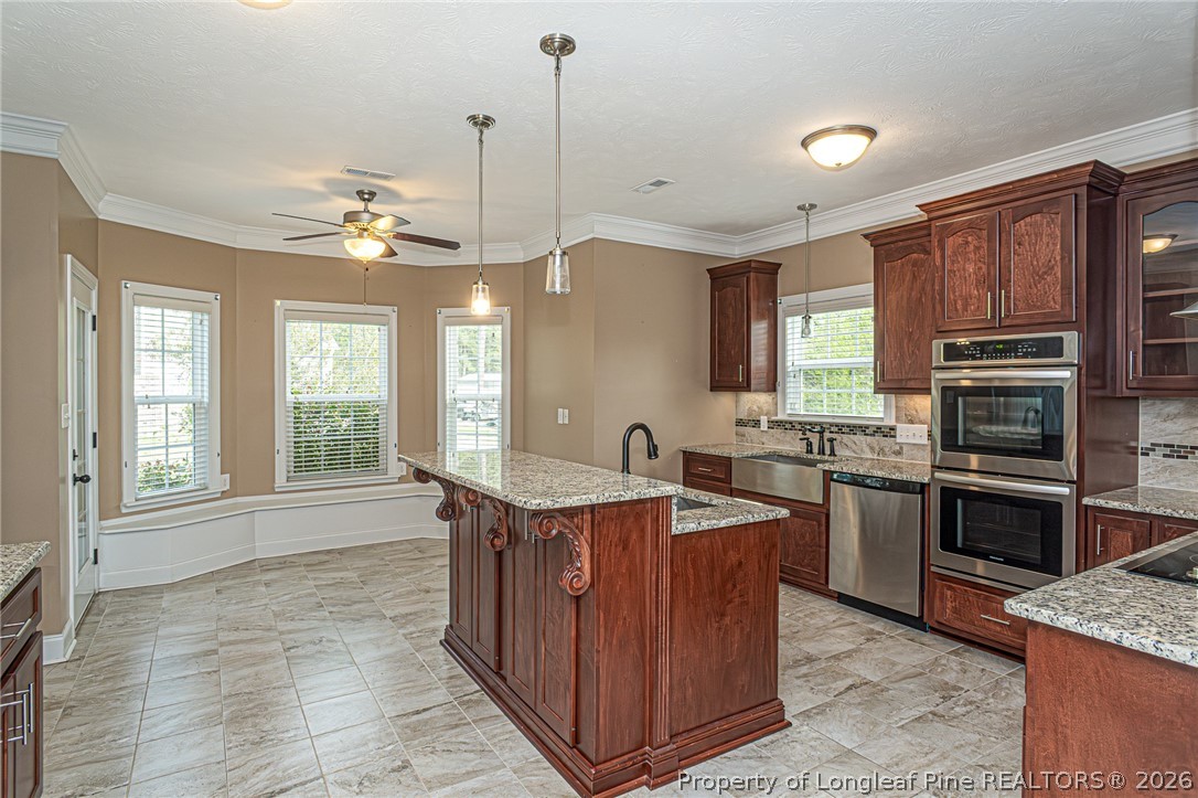126 West 12 Oaks Road Raeford, NC 28376 - Photo 13 of 49 Island with Bar