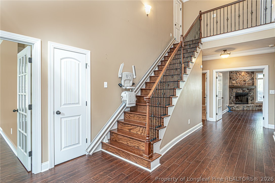 126 West 12 Oaks Road Raeford, NC 28376 - Photo 8 of 49 Grand Staircase
