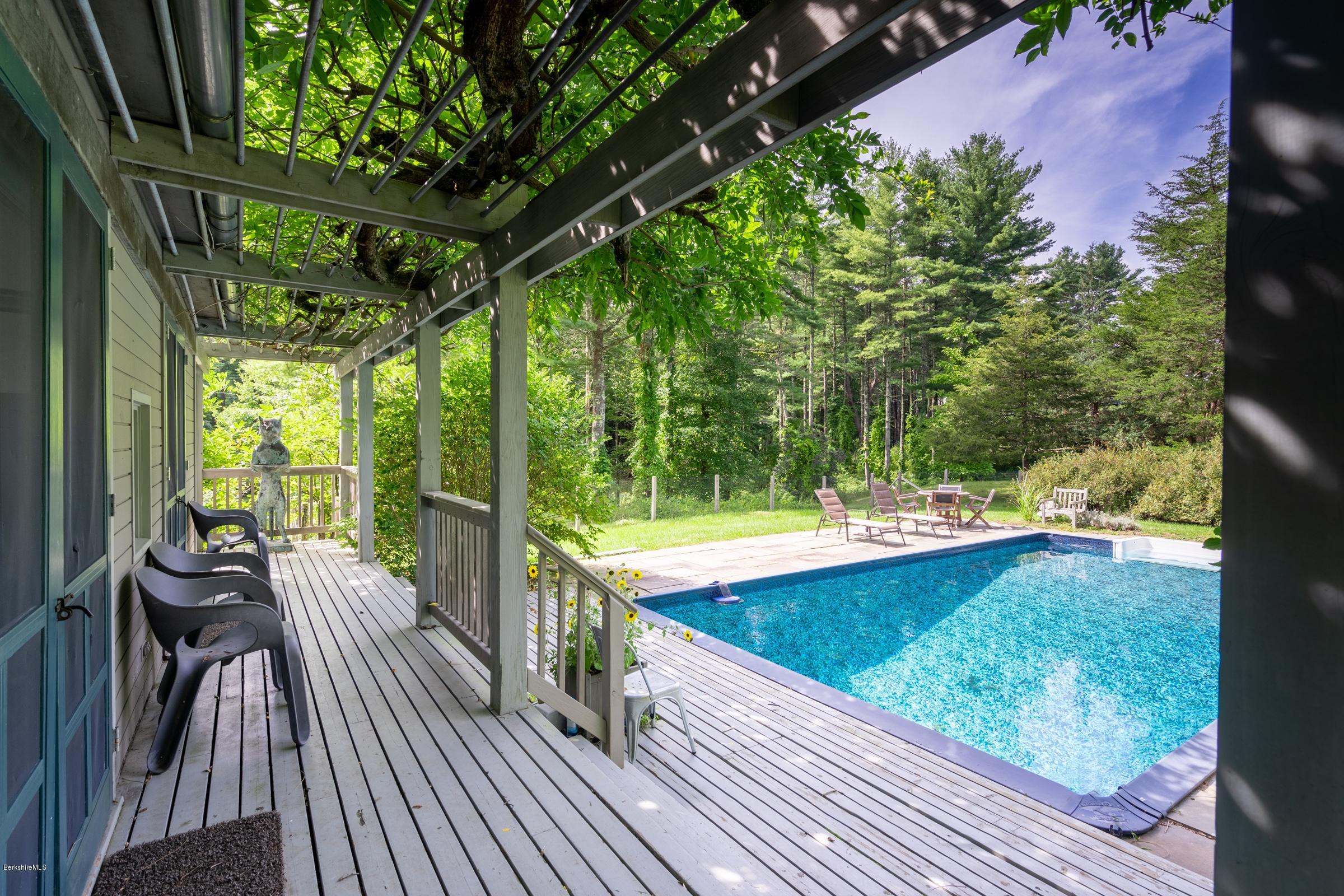 132 Bull Hill Road Sheffield, MA 01257 - Photo 44 of 72 43 Porch to pool