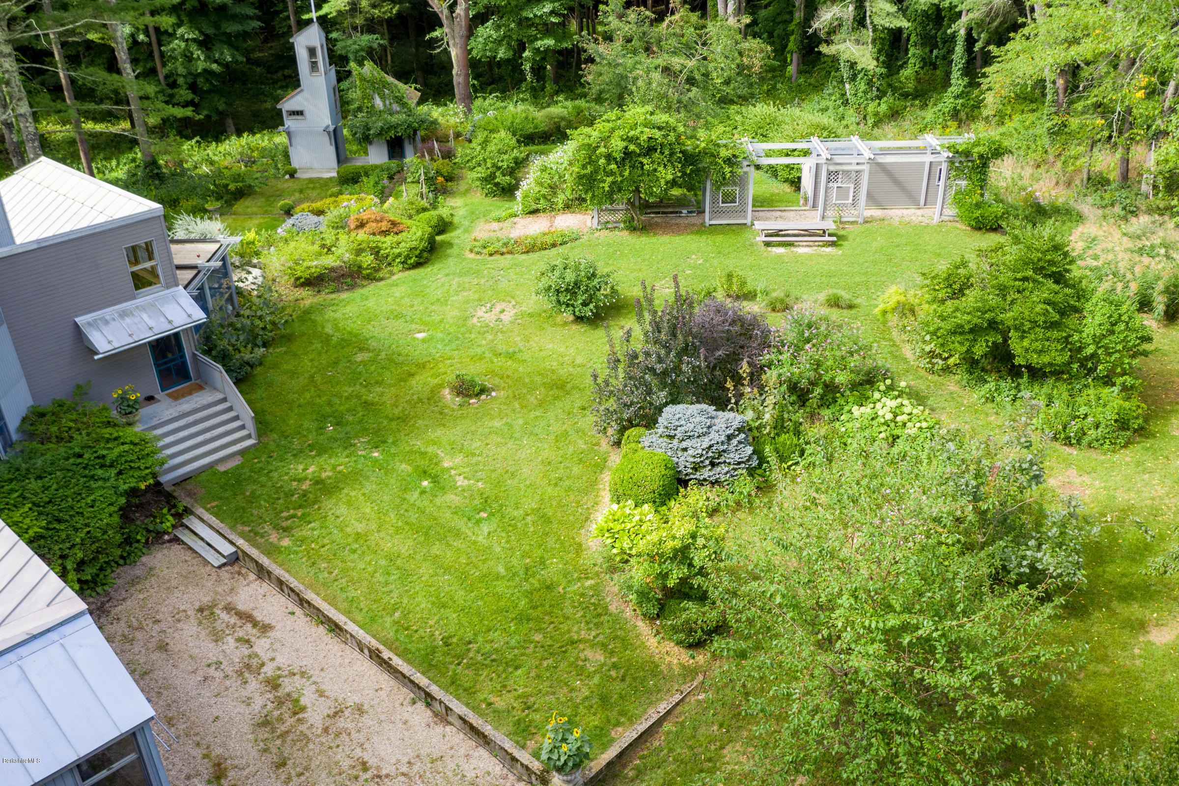 132 Bull Hill Road Sheffield, MA 01257 - Photo 63 of 72 61 Garden Overview 1