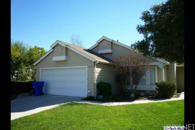 Well landscaped front yard