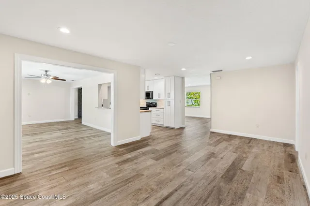 a view of empty room