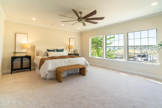a white bath tub sitting in a bathroom