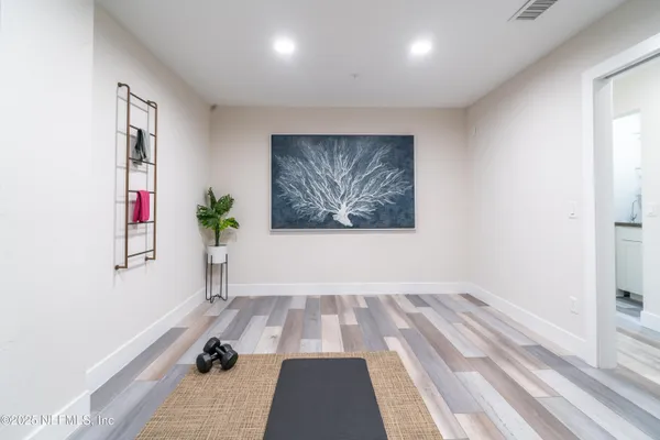 a view of outdoor space and swimming pool