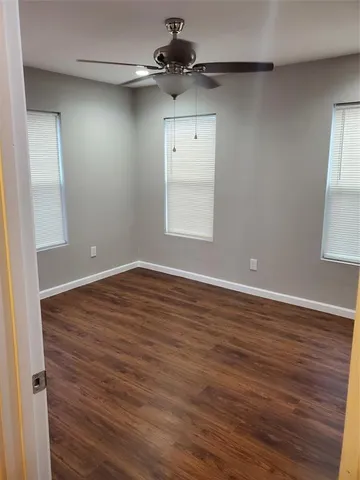 wooden floor in an empty room