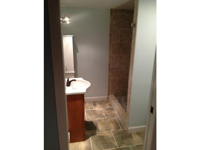 490 Middlebridge Road South Kingstown, RI 02879 - Photo 14 of 18 Bathroom. Another view of the bathroom vanity and shower.