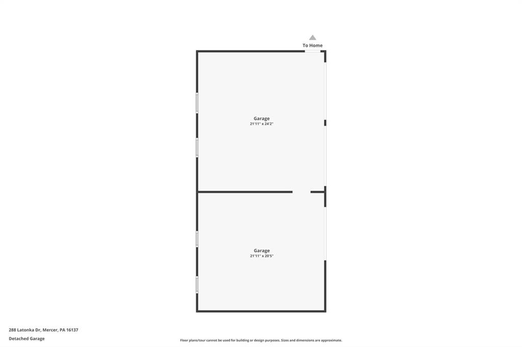 288 Latonka Drive Mercer, PA 16137 - Photo 41 of 42 a bathroom with a shower and a mirror