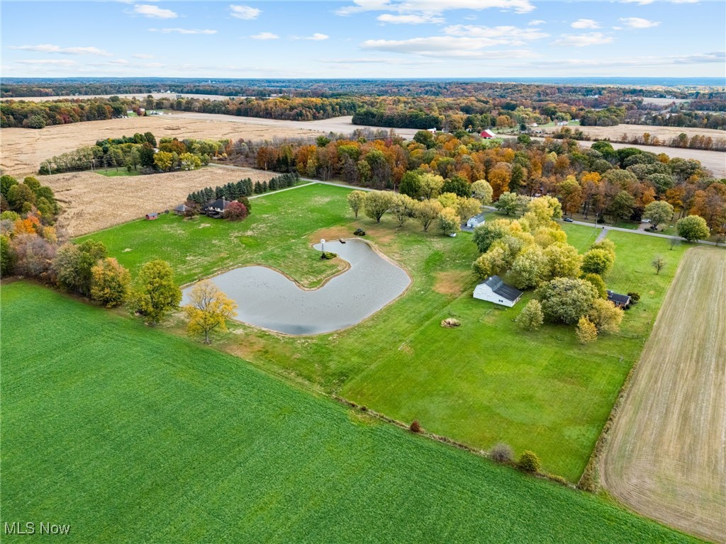 14265 Reeder Avenue Northeast Alliance, OH 44601 - Photo 34 of 39 Overview of rural landscape featuring a nearby body of water