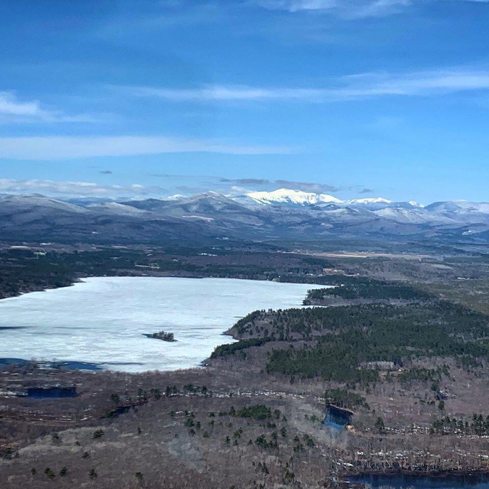 165 Lovewell Pond Road Fryeburg, ME 04037 - Photo 41 of 41 arial winter