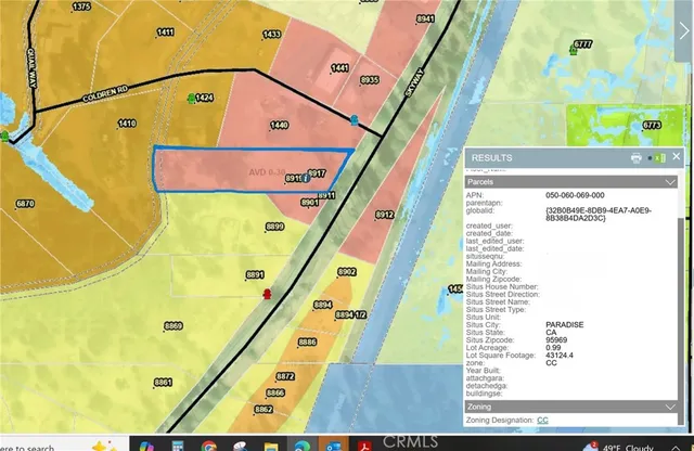 $65,000 | 8917 Skyway, Paradise, CA 95969