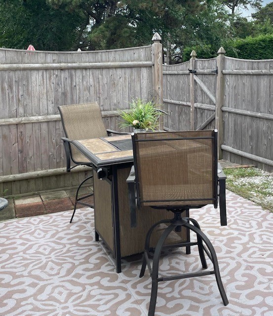 75 Beaten Road, Unit 12 Dennis, MA 02639 - Photo 16 of 26 a view of outdoor seating area with furniture