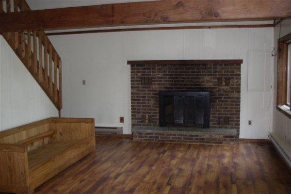 924 Canterbury Road Bushkill, PA 18324 - Photo 3 of 10 Living Room with Fireplace
