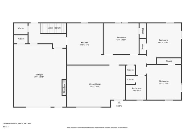 $220,000 | 1609 Butternut Drive, Vestal, NY 13850