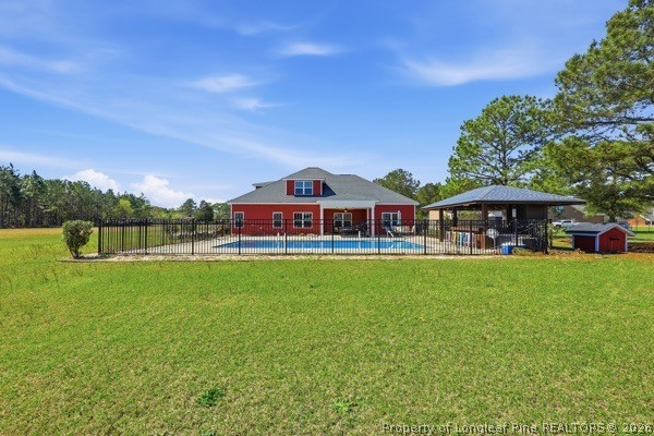 7289 Fire Dept Road Hope Mills, NC 28348 - Photo 41 of 49 a front view of a house with garden