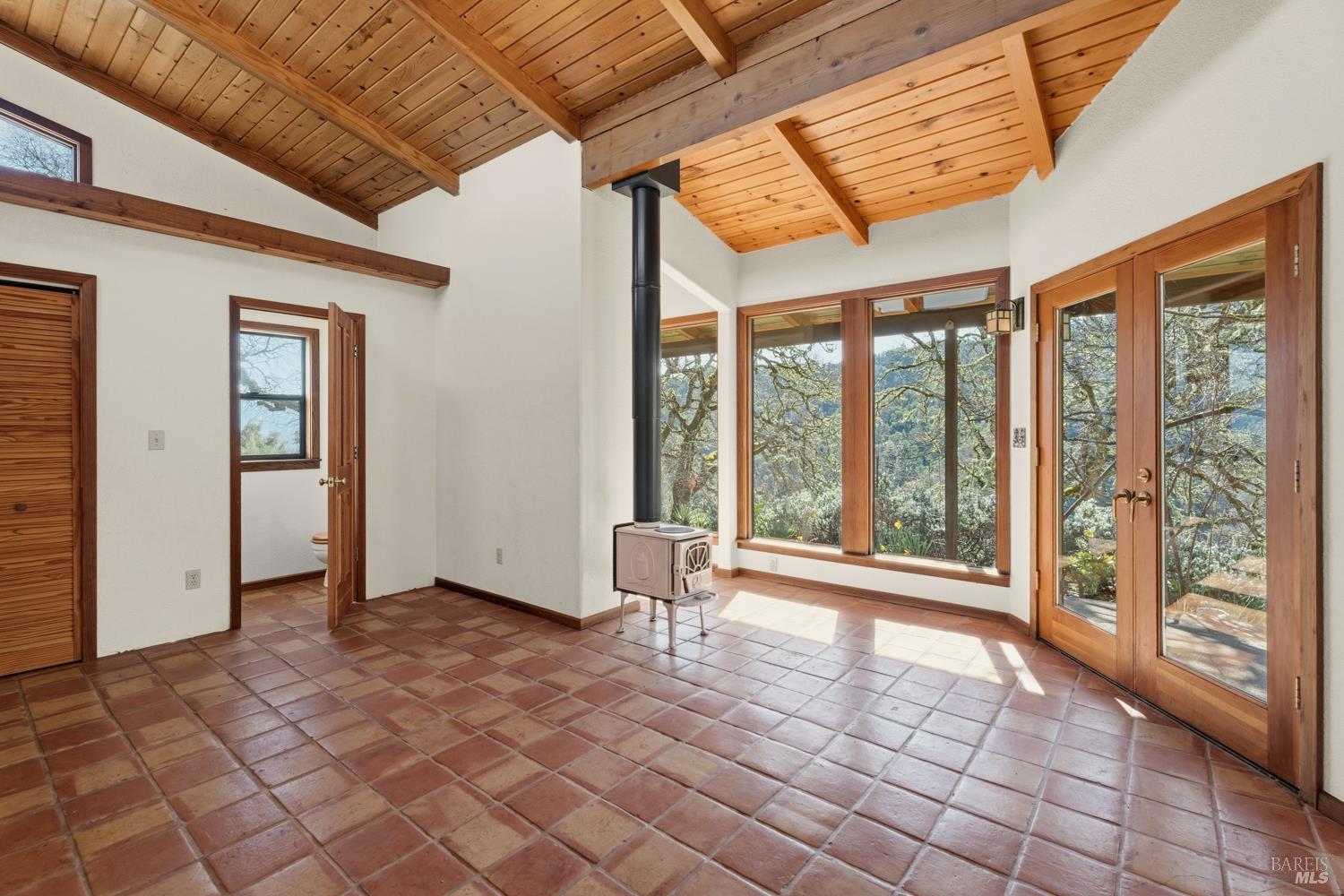 1411 Oak Knoll Road Ukiah, CA 95482 - Photo 28 of 45 a view of a room with window and pool table