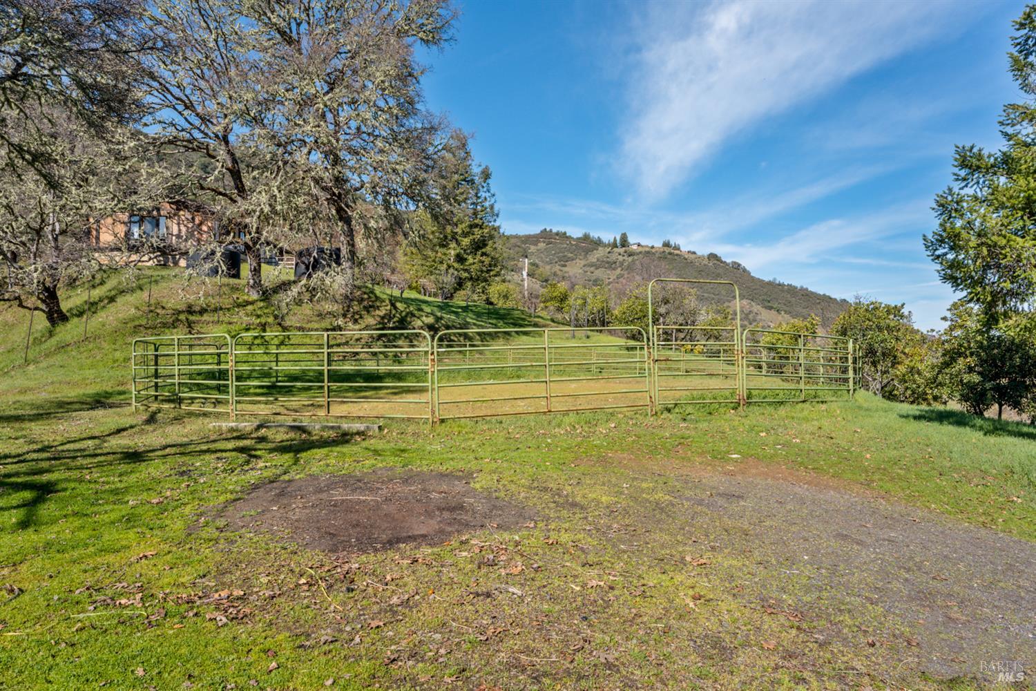 1411 Oak Knoll Road Ukiah, CA 95482 - Photo 33 of 45 a view of a field with an trees