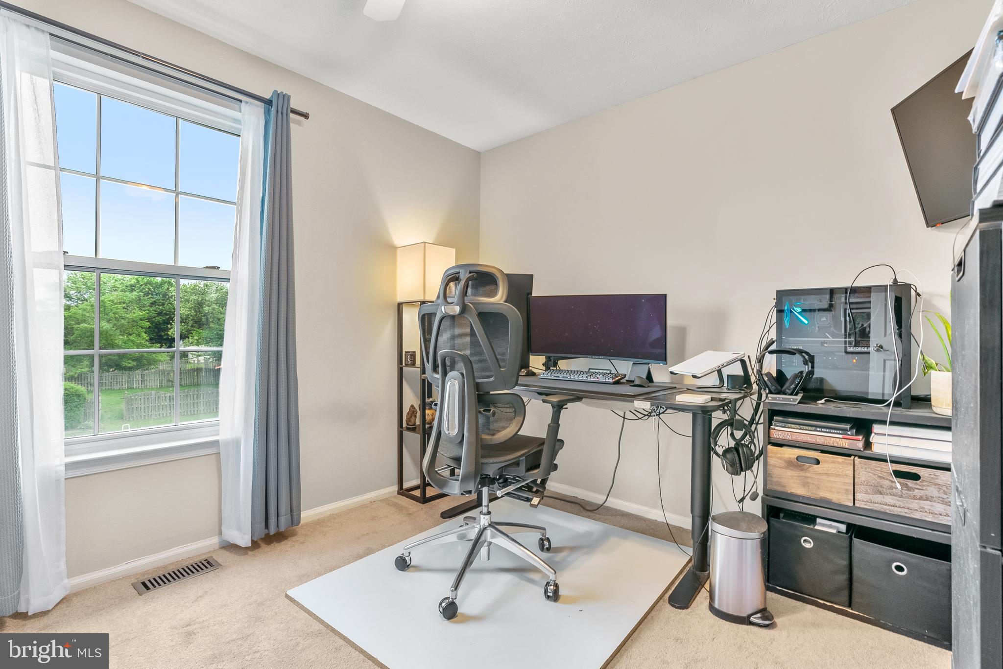 154 Sharpless Boulevard Westampton, NJ 08060 - Photo 18 of 22 a view of a workspace with furniture and a window