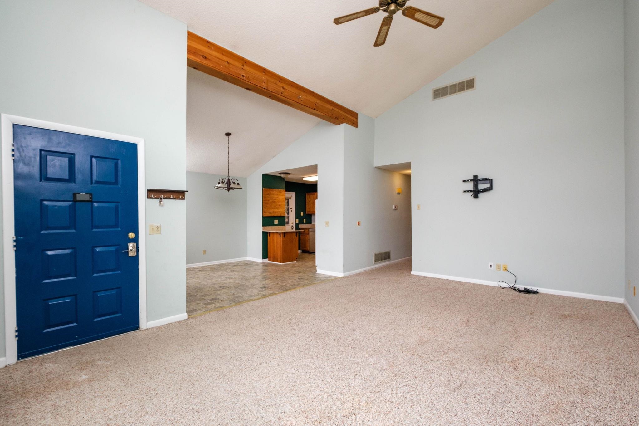 2062 Rosedale Court Harrisonburg, VA 22801 - Photo 6 of 24 an empty room with closet and a ceiling fan
