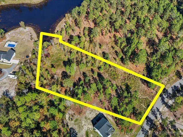 a view of swimming pool with a garden