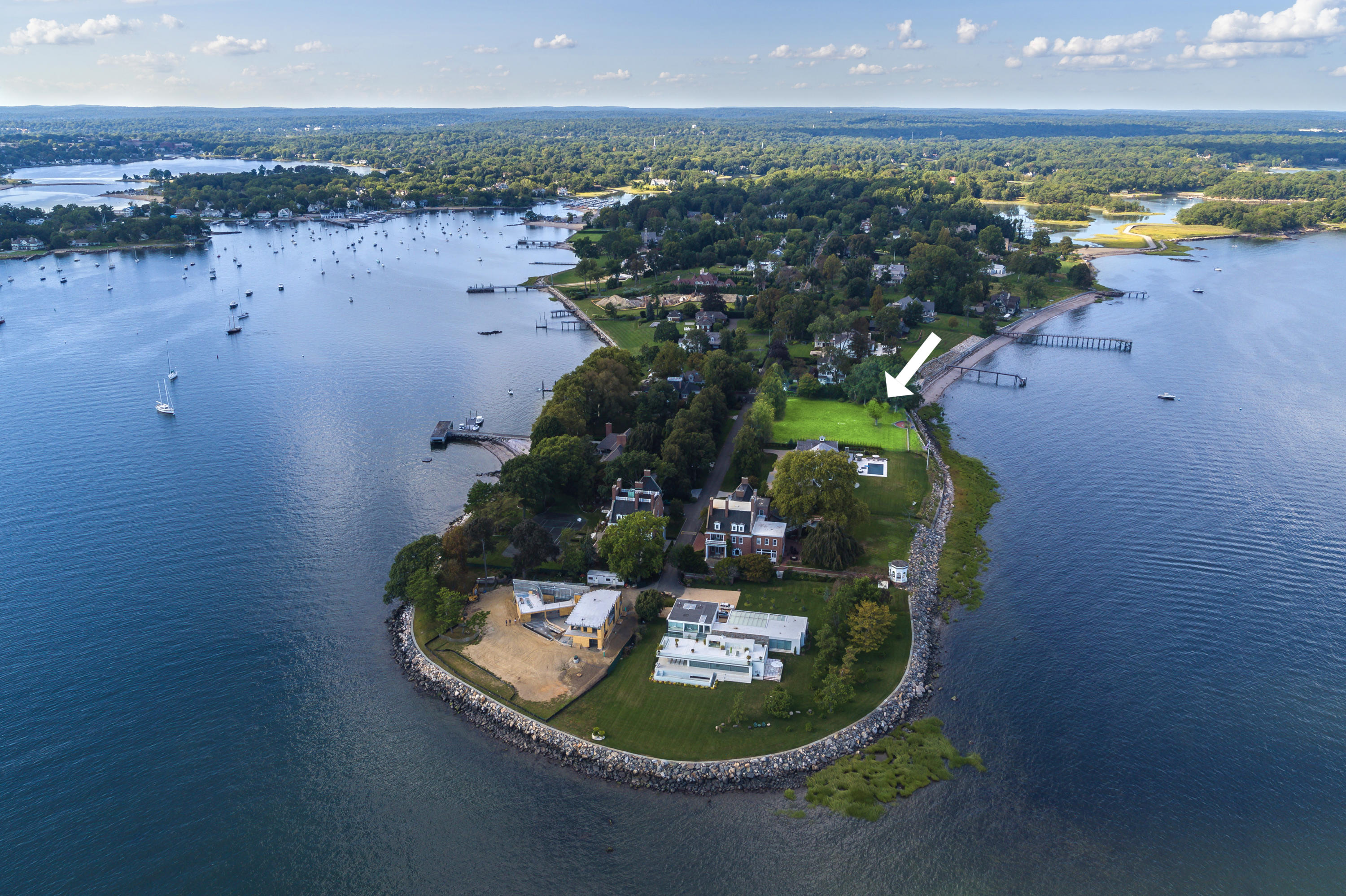 241 Long Neck Point Road Darien, CT 06820 - Photo 1 of 29 a view of a lake