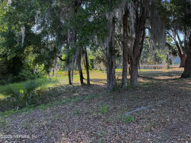 a view of outdoor space with trees