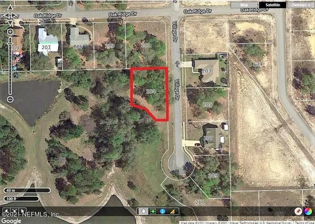 a view of building and street