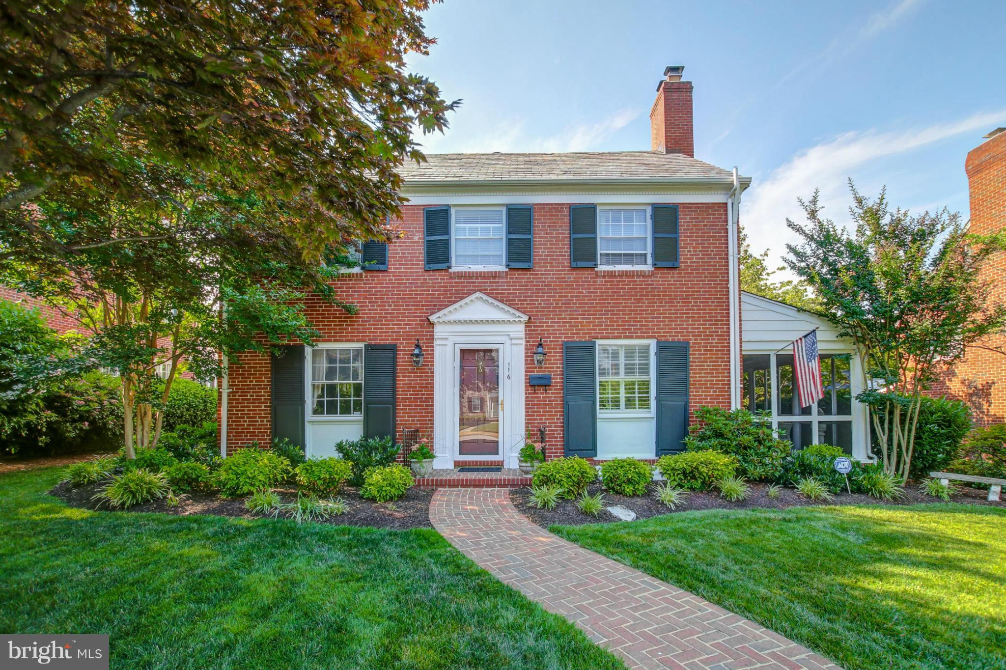 116 Croydon Road Baltimore, MD 21212 - Photo 1 of 30 a front view of a house with garden