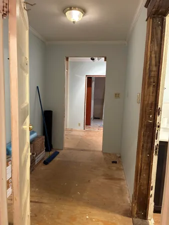 a view of front door