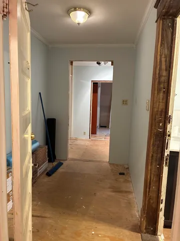 a view of front door