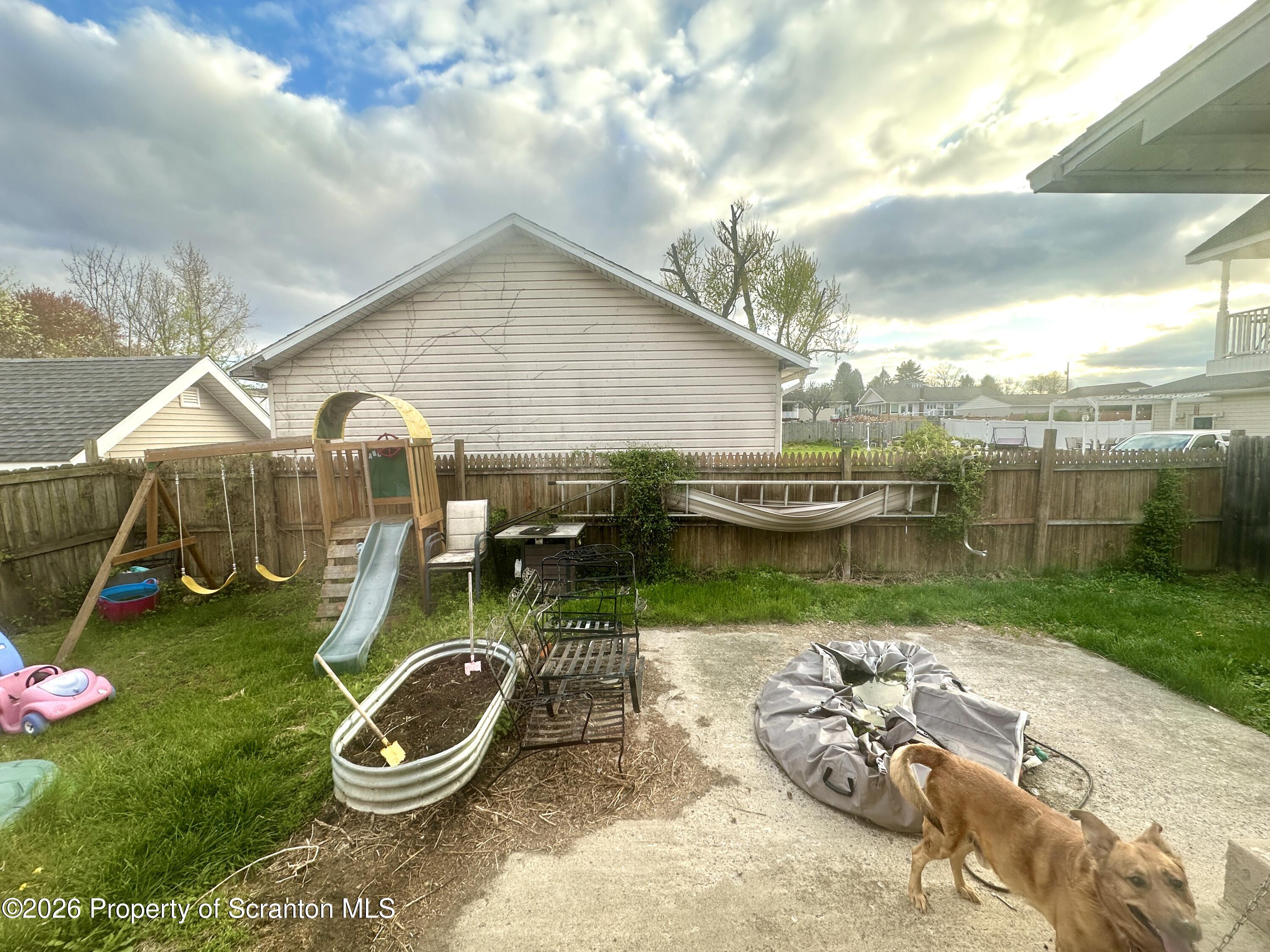 544 Green Street Duryea, PA 18642 - Photo 13 of 14 a view of a house with backyard