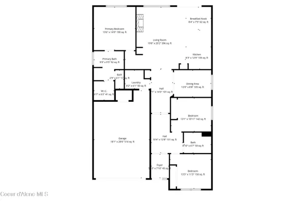 $529,000 | 1675 West Yaquina Drive, Post Falls, ID 83854
