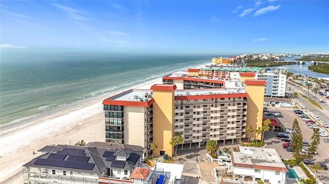 a view of a balcony with an ocean view