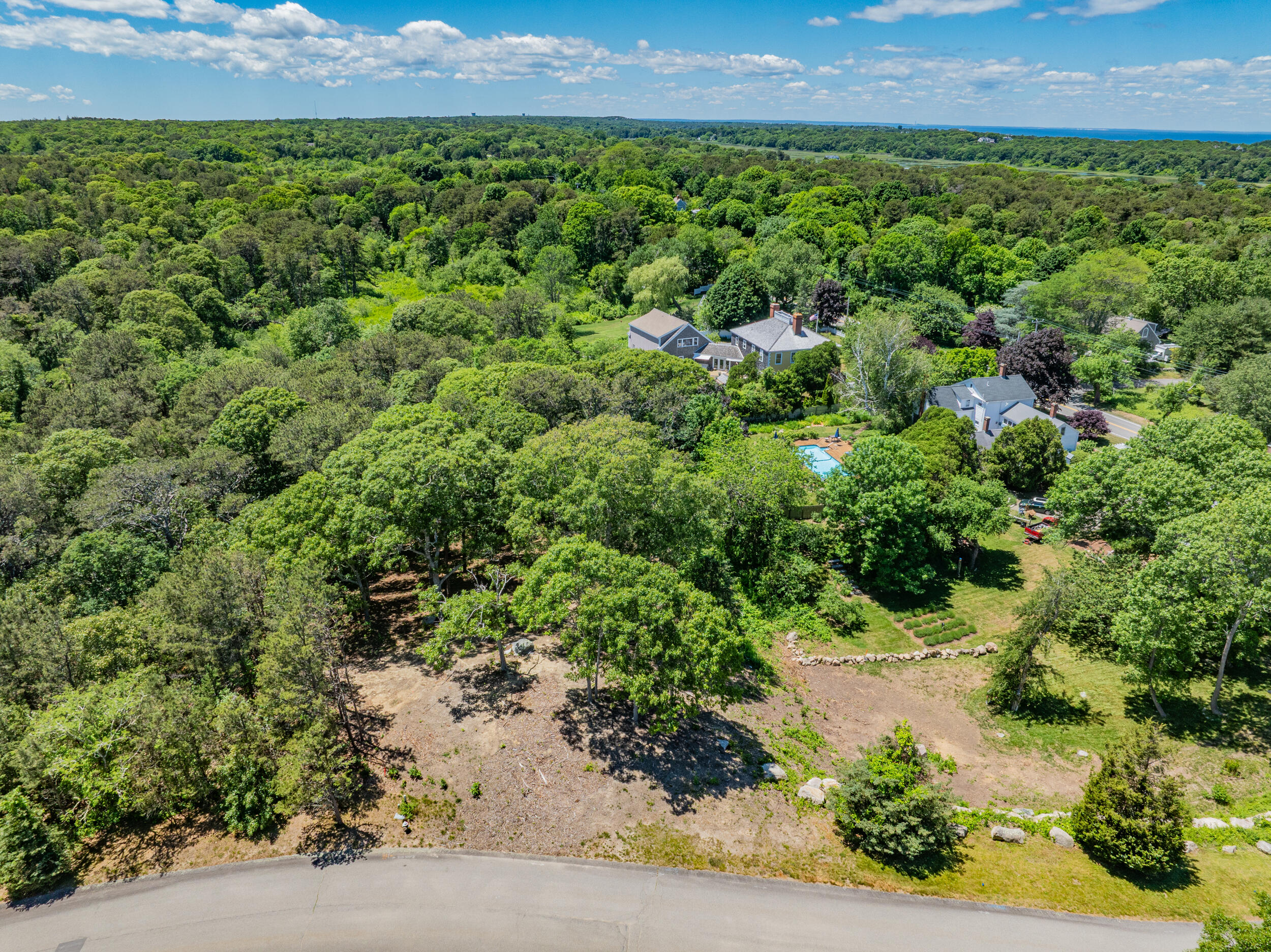 0 Ridgewood Drive Brewster, MA 02631 - Photo 27 of 42 an aerial view of a house with a yard