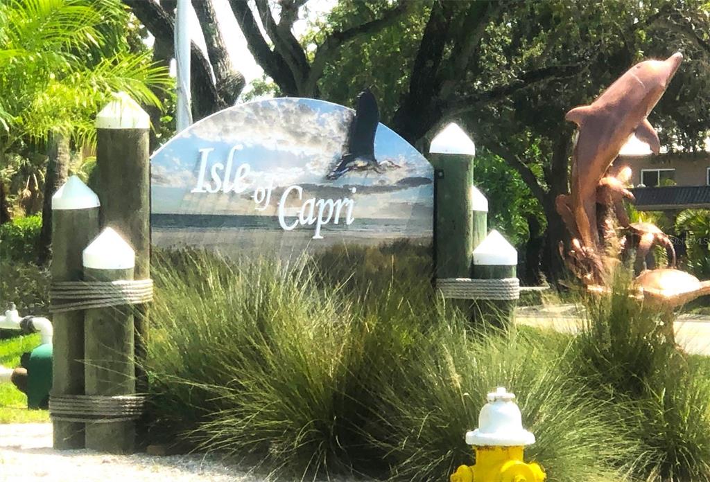 1 Key Capri, Unit 104W Treasure Island, FL 33706 - Photo 49 of 49 a view of a water fountain in front of house