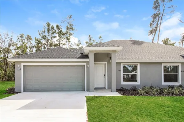 front view of house with a yard