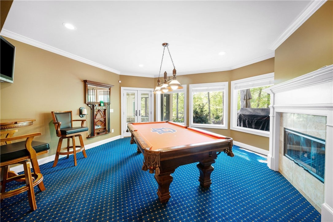 1722 Covington Ridge Auburn, AL 36830 - Photo 30 of 45 Pool Table has Pat Dye's signature