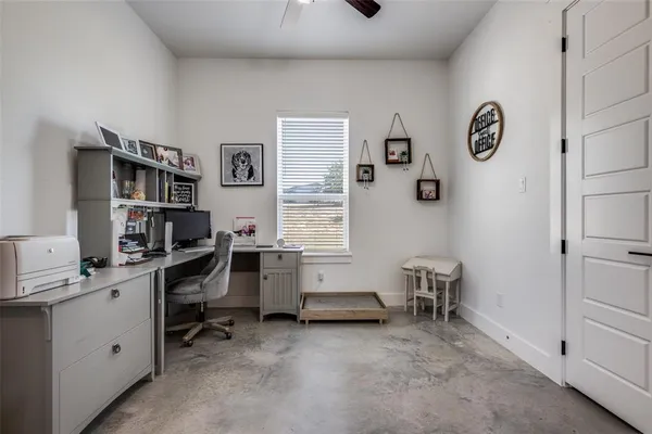 a view of workspace with workspace and a window