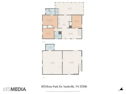 $629,000 | 833 Rose Park Drive, Nashville, TN 37206