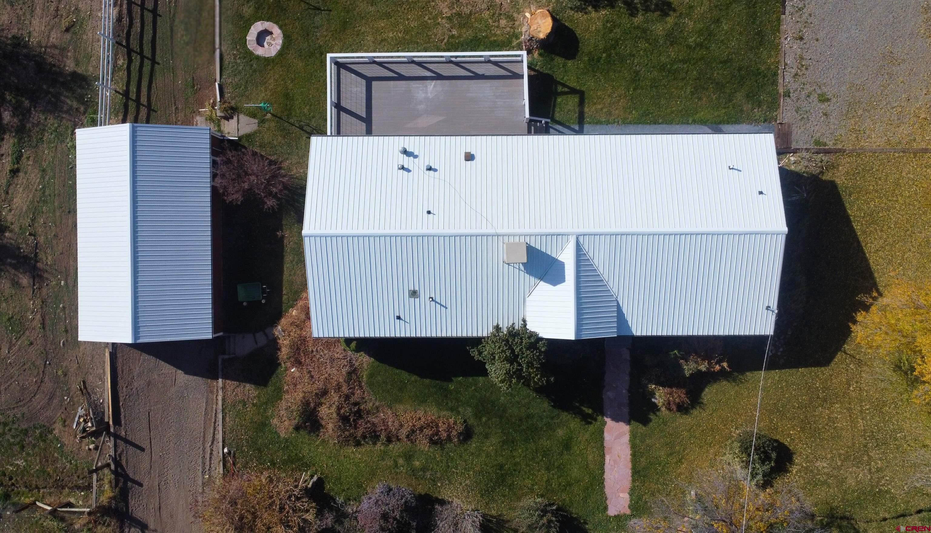 761 Stahl Road Paonia, CO 81428 - Photo 32 of 39 an aerial view of a house with a yard