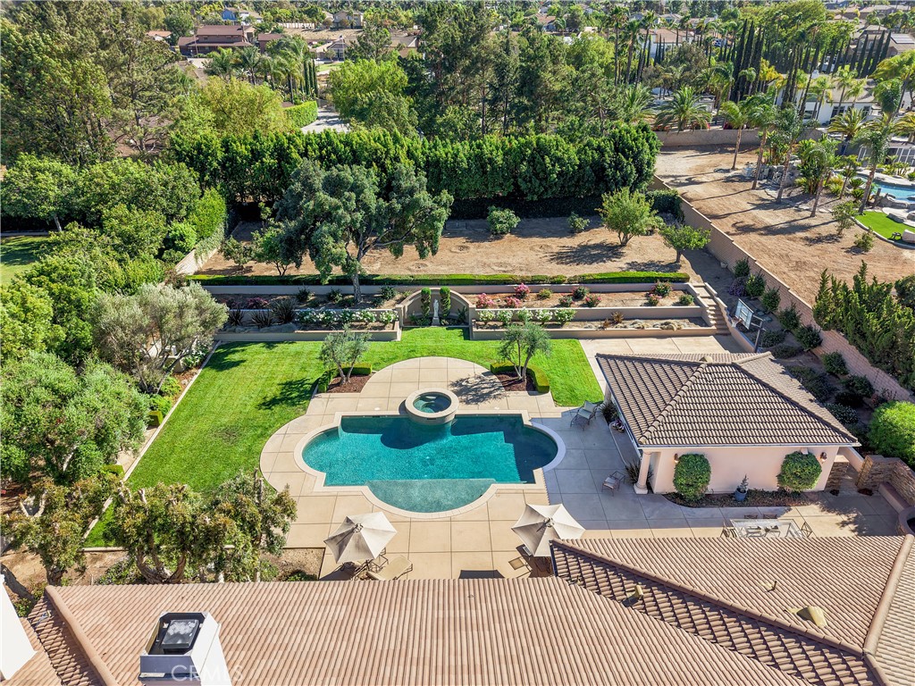1662 Cherokee Road Corona, CA 92881 - Photo 4 of 60 an aerial view of a house with outdoor space