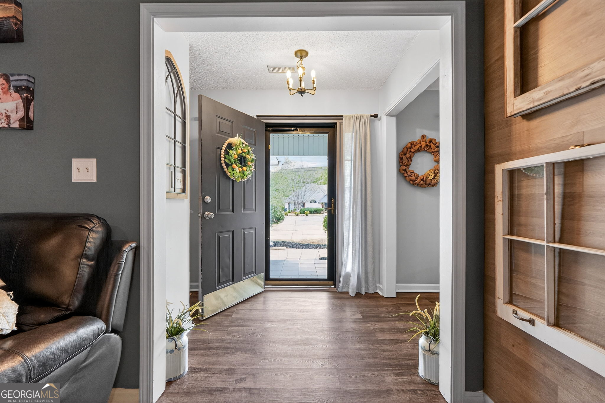 417 Stuarts Lane Locust Grove, GA 30248 - Photo 20 of 48 a view of an entryway with wooden floor