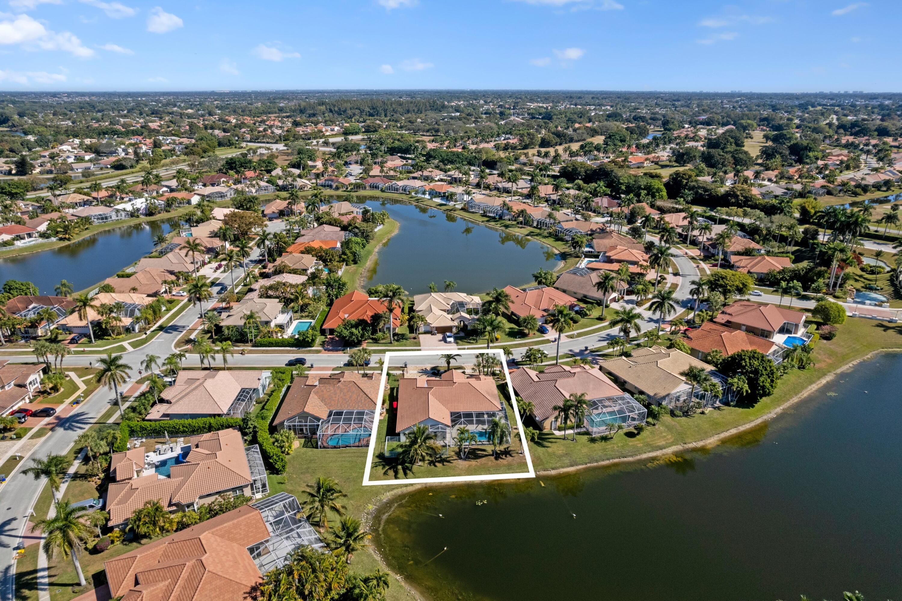 10702 Maple Chase Drive Boca Raton, FL 33498 - Photo 27 of 54 Aerial Neighborhood View