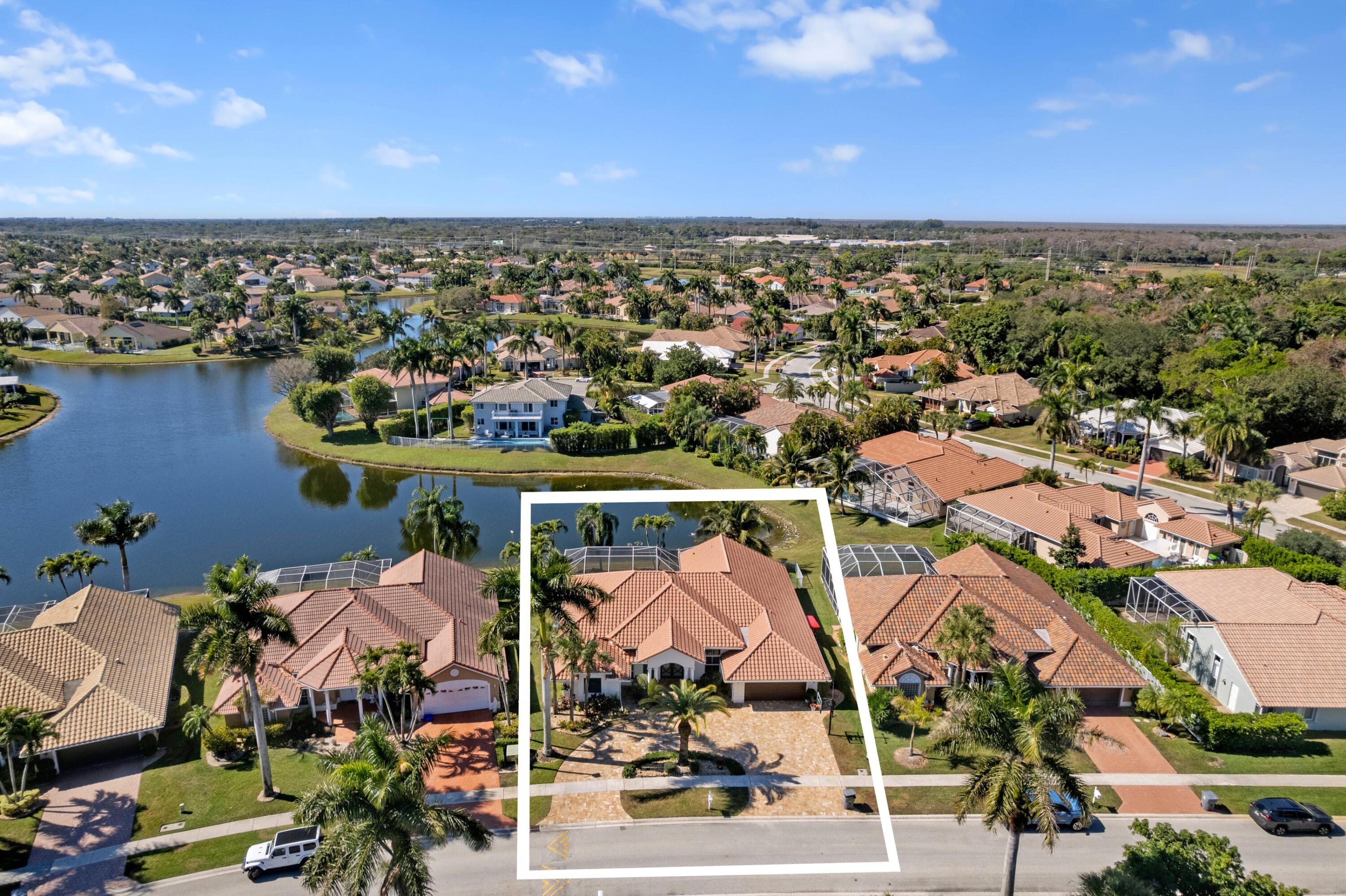 10702 Maple Chase Drive Boca Raton, FL 33498 - Photo 3 of 54 Aerial View