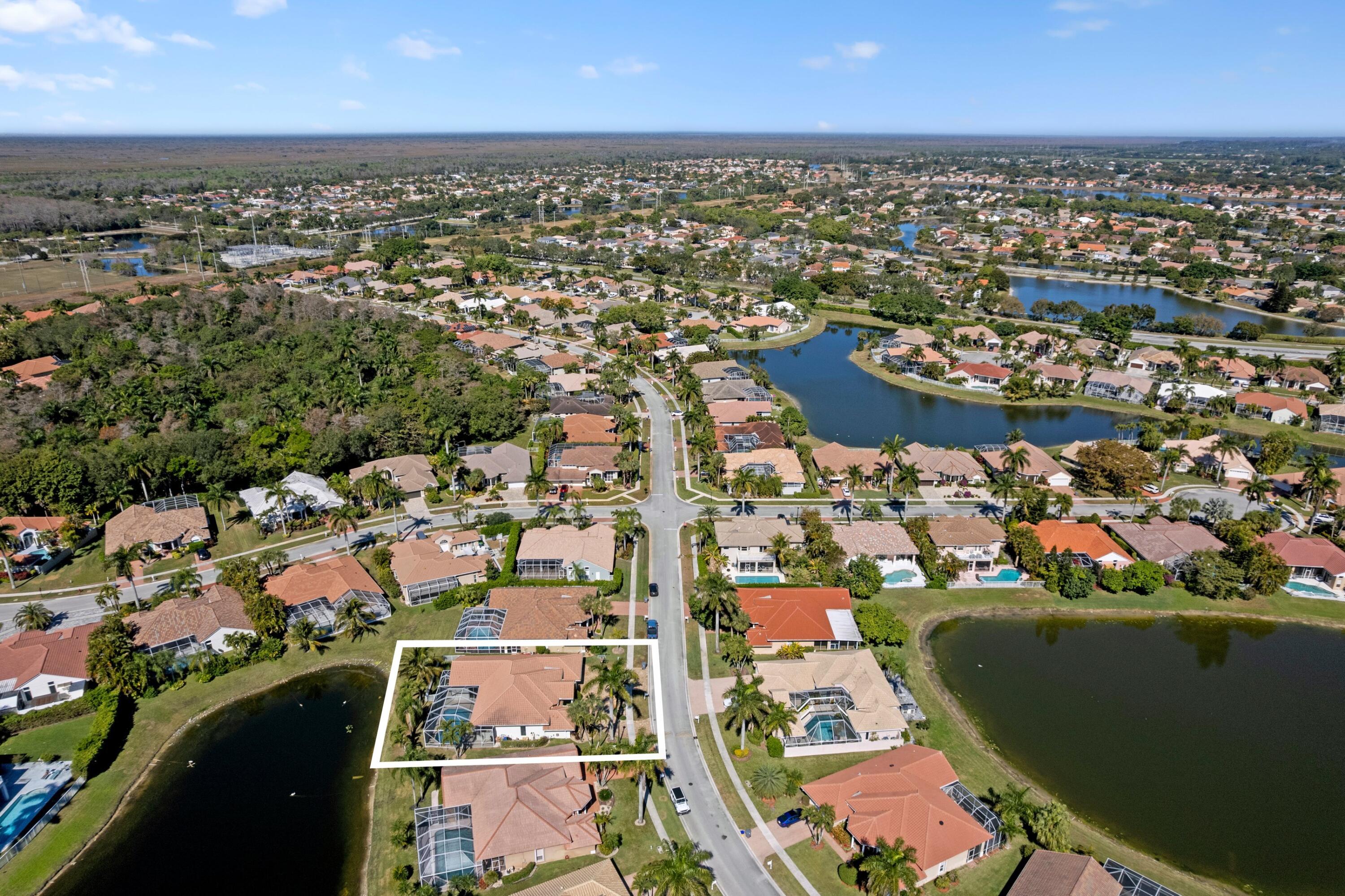 10702 Maple Chase Drive Boca Raton, FL 33498 - Photo 41 of 54 Aerial Neighborhood View