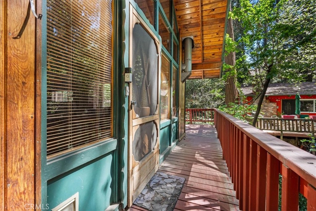 697 Mormon Springs Road Crestline, CA 92325 - Photo 3 of 37 a narrow alley leading to a building